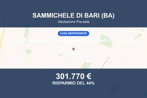Immobile in asta di 229 m² a Sammichele di Bari