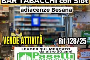 BAR TABACCHI con slot adiacenze Besana in Brianza
