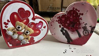Stock scatole san valentino