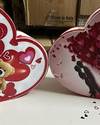 Stock scatole san valentino