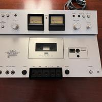 Registratore a cassetta AKAI GXC 310D vintage