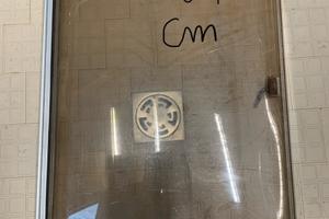 Vetro roulotte preingresso gabbiotto finestra