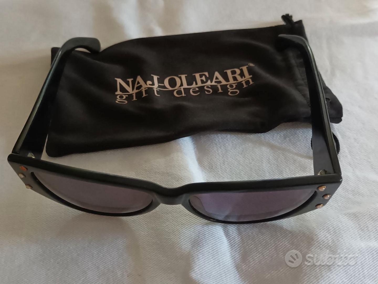 Occhiali da Sole NAJ OLEARI donna neri con strass Abbigliamento e Accessori In vendita a Livorno