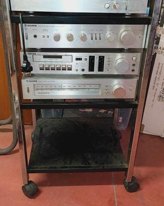 impianto HI-Fi vintage completo 