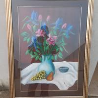 dipinto olio su tela autore G.Romanini 