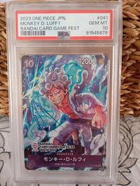carta One piece promo 2023 PSA10