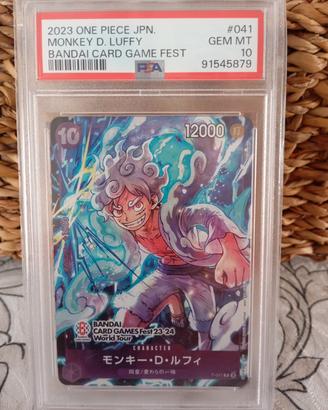 carta One piece promo 2023 PSA10