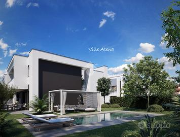 VILLA A SCHIERA D'ANGOLO A CARPI