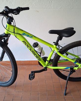 Bici MTB Rockrider ST100 Gialla 27, 5"