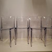 4 Sedie trasparenti B-Side Grandsoleil