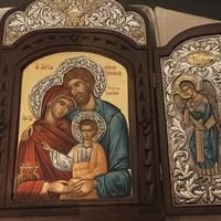 trittico sacra famiglia padre pefkis 