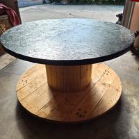 Bobina tavolo legno