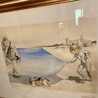 Salvator Dali litografia 85 x 64 cm