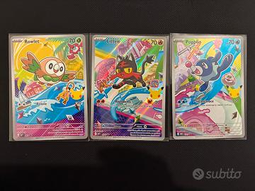 Carte pokemon 30º anniversario