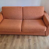 Divano Pronto Letto con materasso due posti 