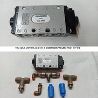 VALVOLA UNIVER AC-8100 VALVOLA PNEUMATICA 1/4" 5/2