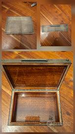 Ogg Vintage Scatola Portasigarette in Argento e Le