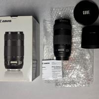 Obiettivo Canon EF 70-300mm f/4-5.6 IS USM II + Pa