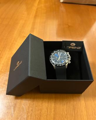Orologio LORENZ Uomo Gomma Blu Sub100 m