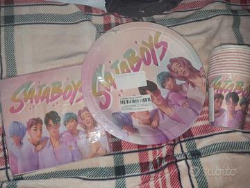 Kit compleanno saja boys (k pop demon hunter)