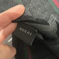 Sciarpa misto lana/seta gucci