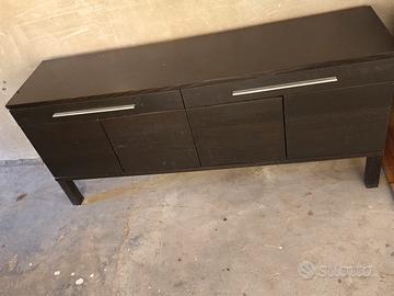 Mobile basso  scuro wenge'