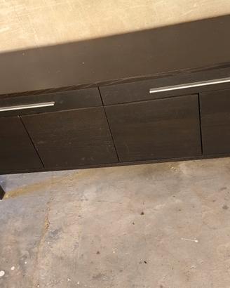 Mobile basso  scuro wenge'