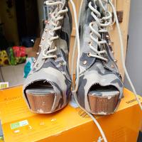 sandalo mimetico tacco 12 n 36