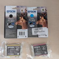 Inchiostri per stampante Epson Nuovi Originali 