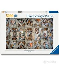 Puzzle 5000 pezzi Cappella Sistina