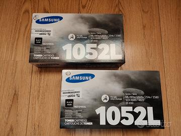 Due cartucce di toner originali Samsung 1052L , ML