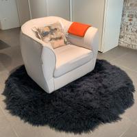 Tappeto in mongolia nero