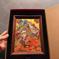 Quadro artistico rame ZBR Copper Art cavallo