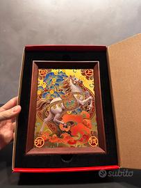 Quadro artistico rame ZBR Copper Art cavallo