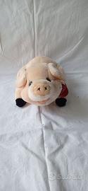 Peluche maialino sdraiato Trudi