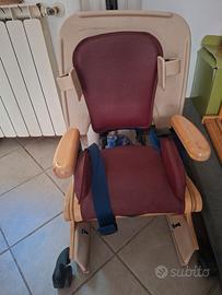 sedia posturale regolabile 