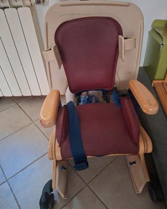 sedia posturale regolabile 