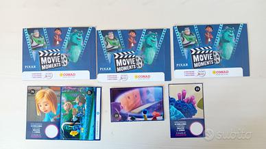FIGURINE+LIBRO DISNEY PIXAR CONAD MOVIE MOMENTS