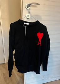 Maglione ami paris nero