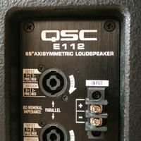 Casse passive Qsc E112
