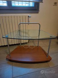 Carrello bar con porta bottiglie