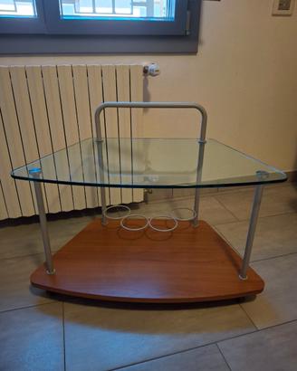 Carrello bar con porta bottiglie