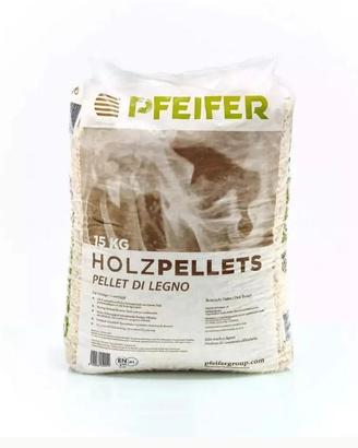 25 sacchi  pellet pfifer rimanenza