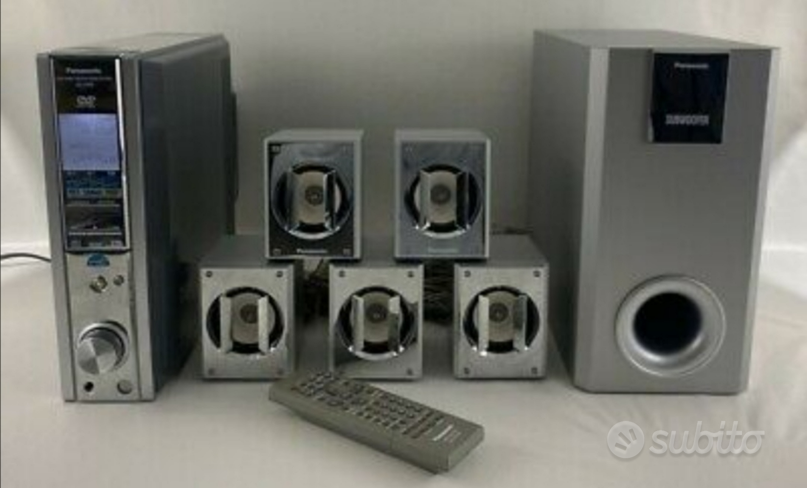 Sistema Home Theater DVD CD Panasonic SADM3 Audio/Video In vendita a