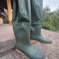 Wader da pesca Italboot con stivali n° 42