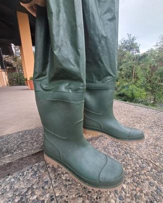 Wader da pesca Italboot con stivali n° 42