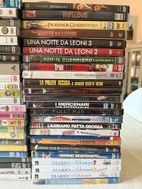LOTTO STOCK 75 DVD ORIGINALI FILM VARI CARTONI