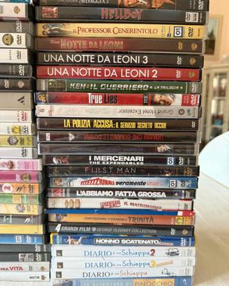 LOTTO STOCK 75 DVD ORIGINALI FILM VARI CARTONI