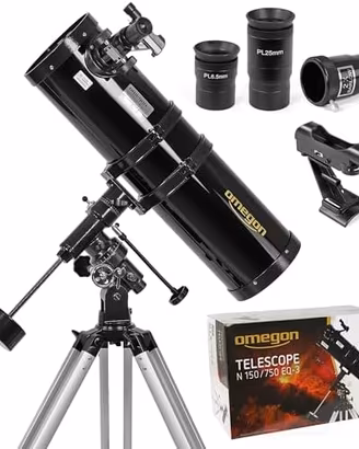 Telescopio Omegon N 150/750 EQ-3