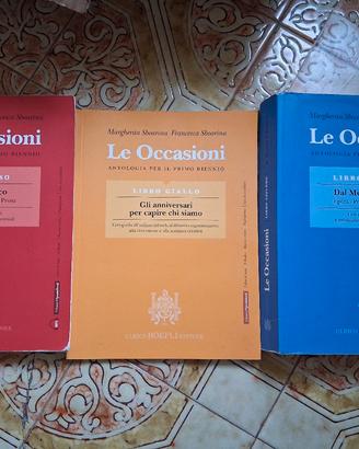 Le occasioni Hoepli libro rosso+giallo+azzurro